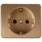 Розетка СВЕТОЗАР Sv-54105-gm