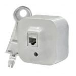Розетка Legrand 1-местная ОП информационная rj45 категория 5е utp quteo белая