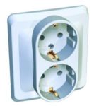 Розетка Schneider electric ЭТЮД pc16-007b